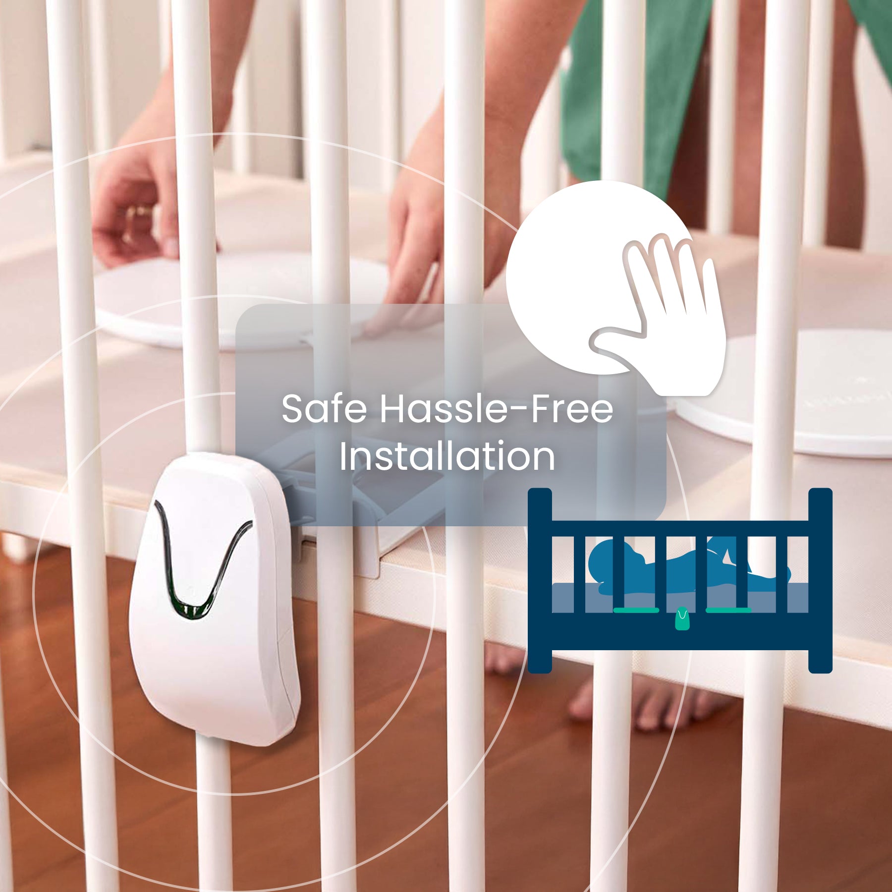 Babysense 7 Breathing & Compact Video Monitor Bundle 2 Cameras, V24R