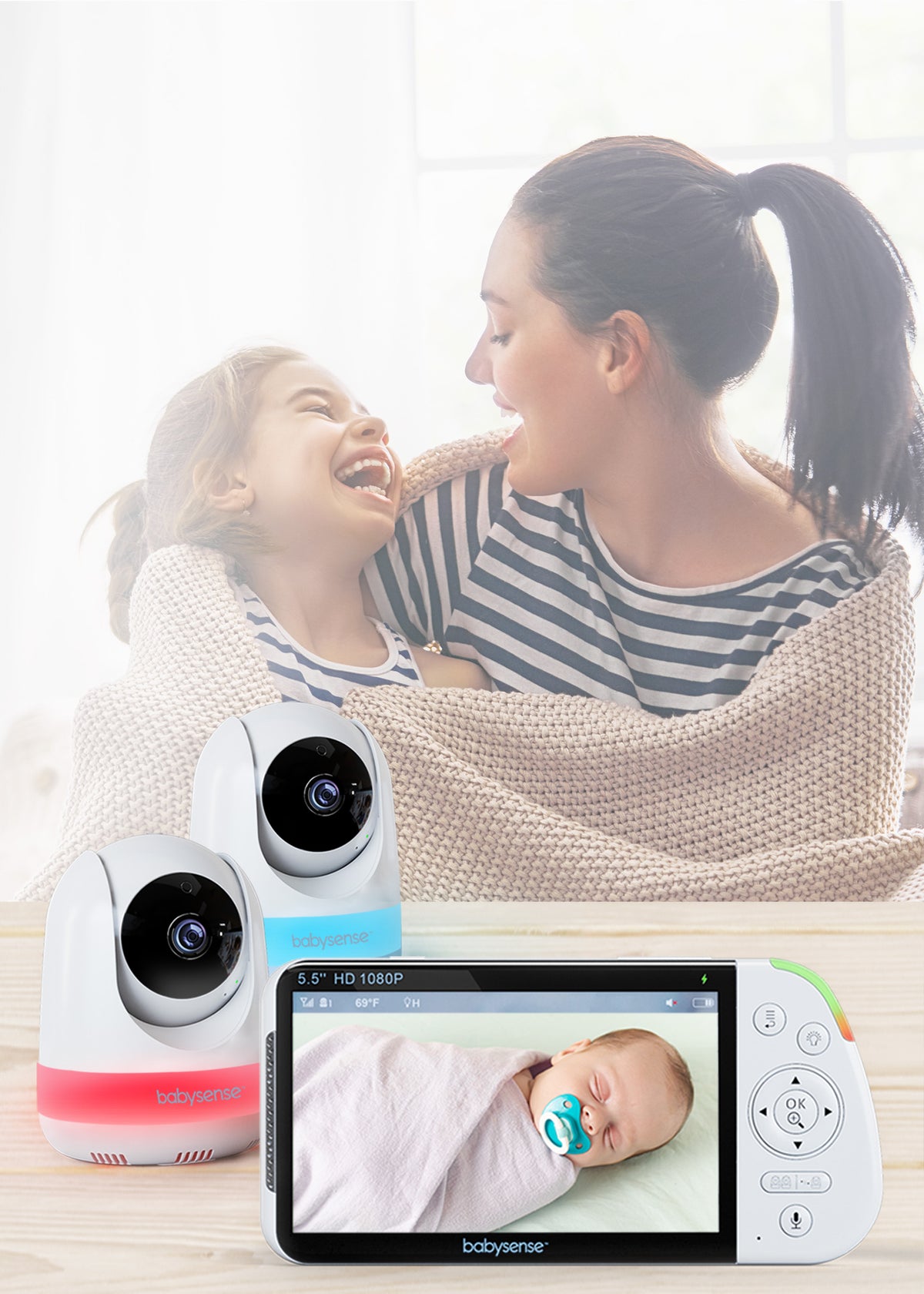 Best Baby Monitors With Cameras For 24/7 Safety | Babysense UK