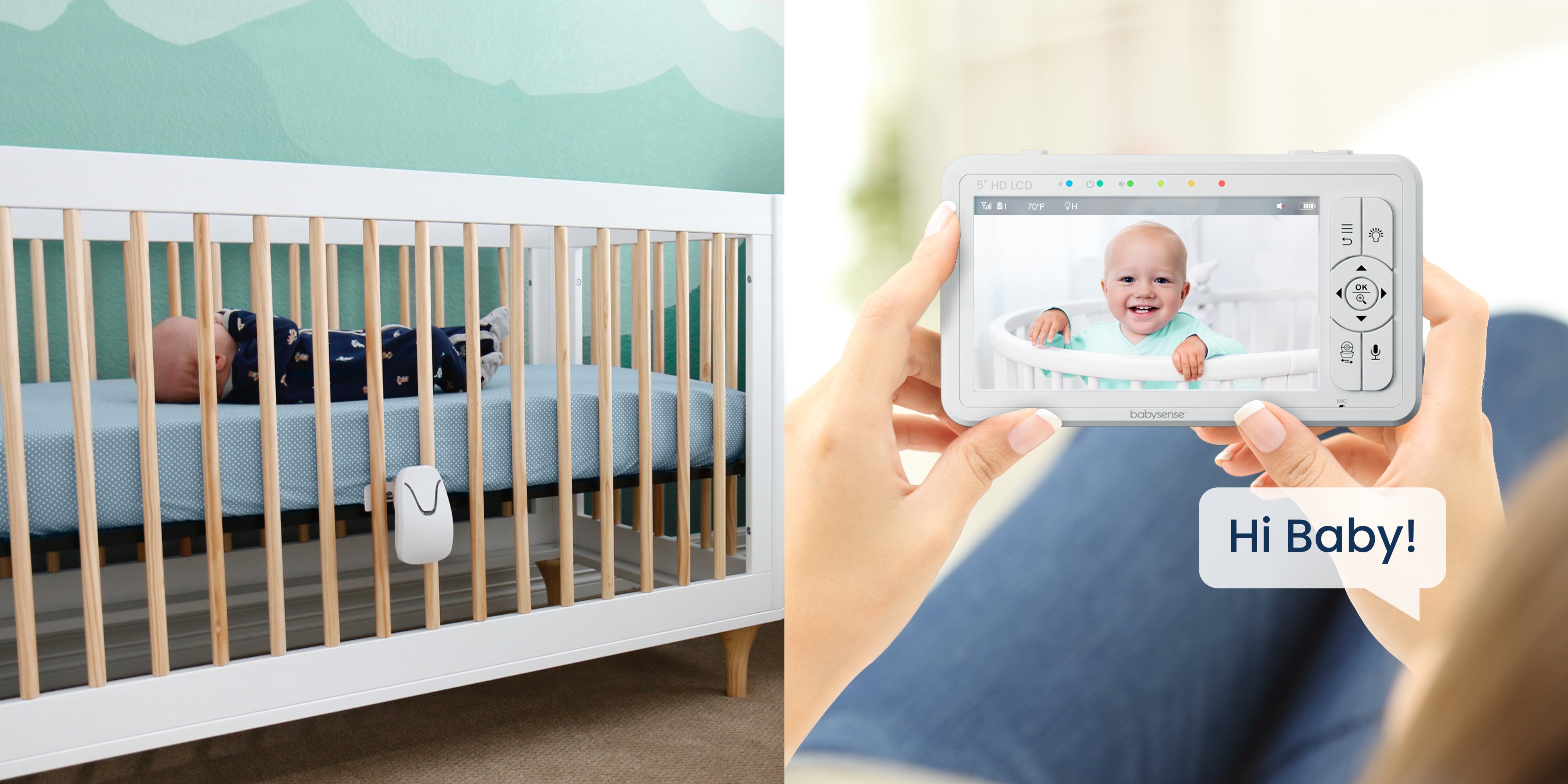 Babysense V HiSense Baby UNDER Mattress Bed Crib Infant Movement Monitor  Sensors