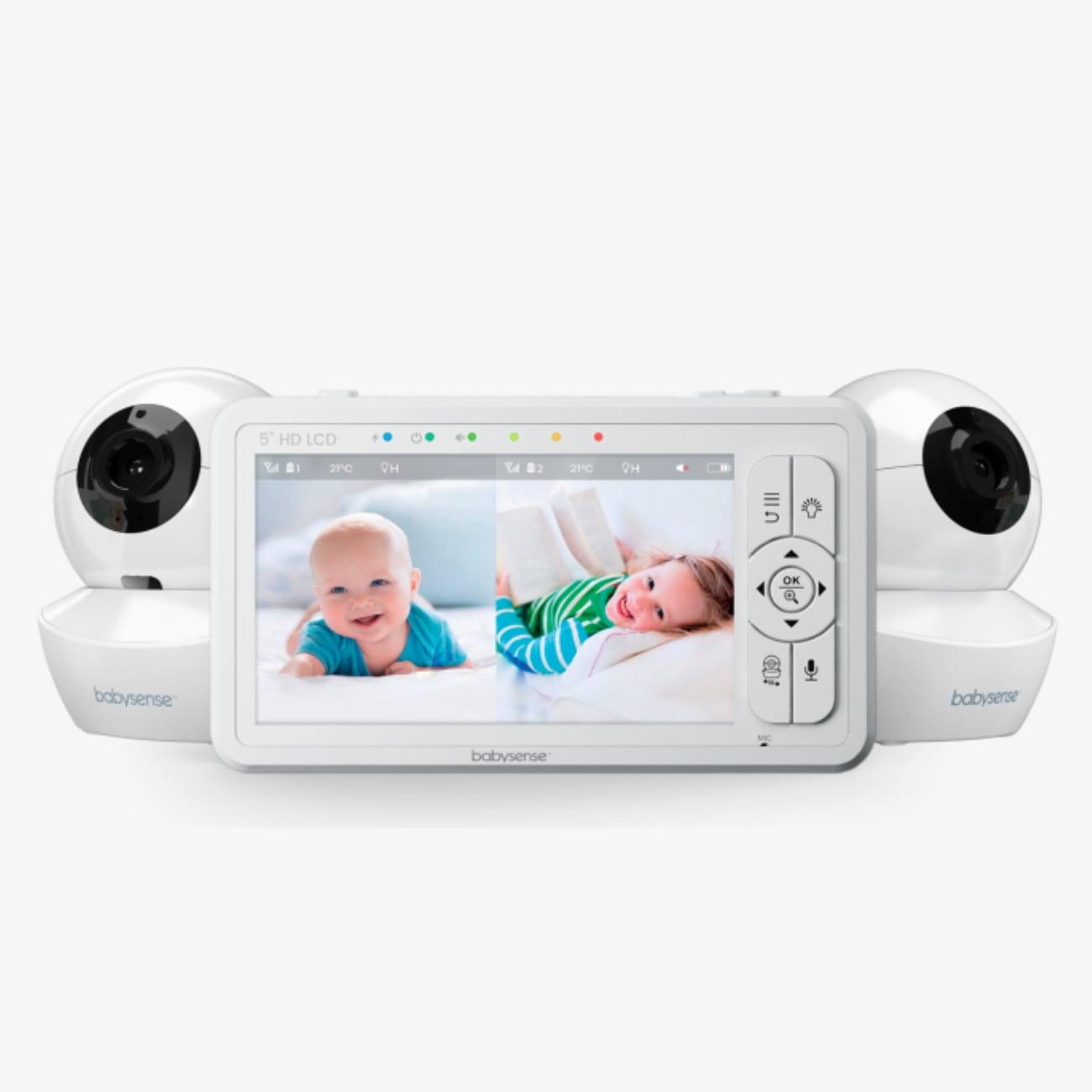 NEW! HD Split Screen Video Baby Monitor, HD S2 - Babysense-UK